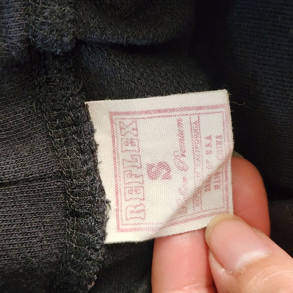 Reflex Juniors Black Joggers with Pink 24 Logo and White LOVE Details Size Small - Picture 3 of 6